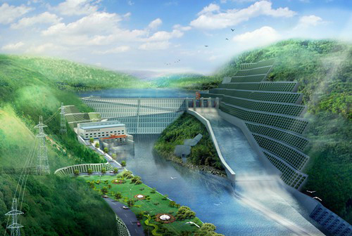 洮南老挝南塔河1号水电站项目